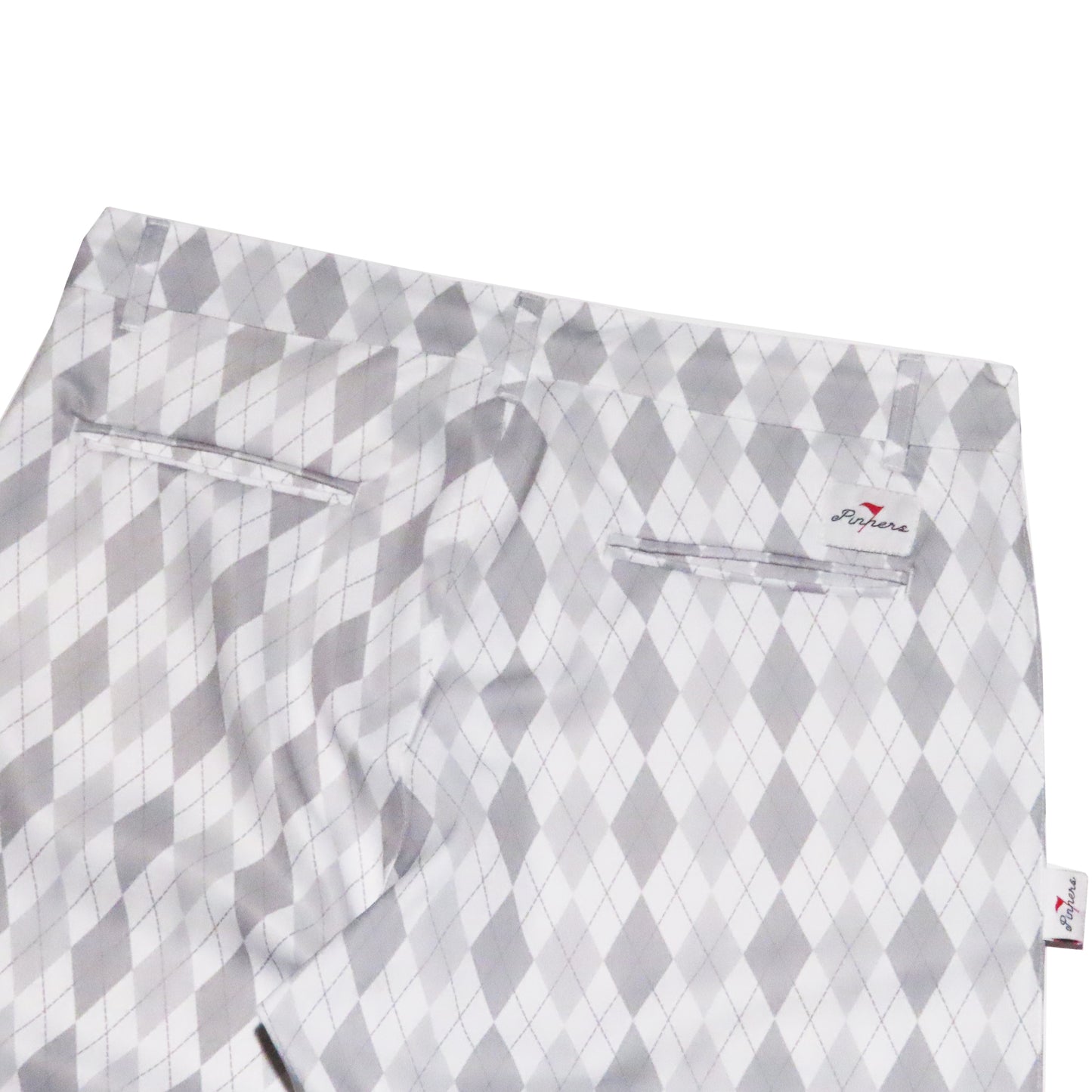 Pinner's Golf - OG Course Pant (White Argyle)