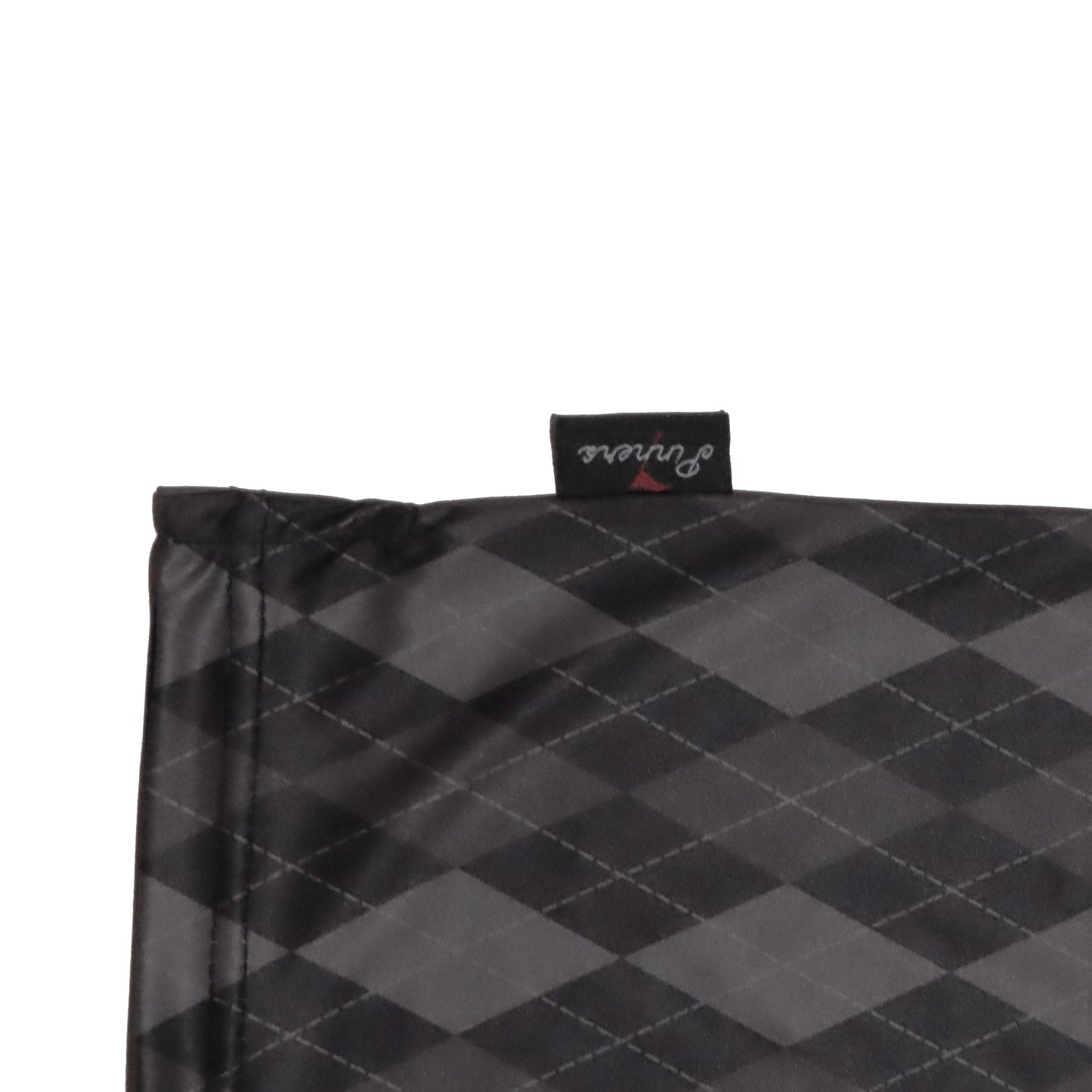 Pinner's Golf - Pin High Argyle Slim Fit Short Sleeve Polo Shirt (Black)