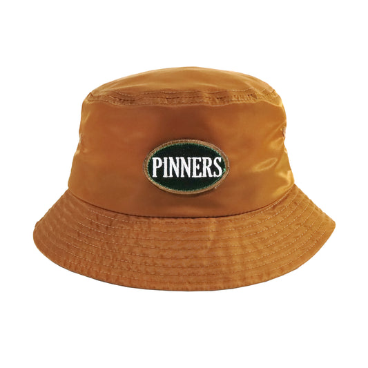 Pinner's Golf - OG Oval Patch Nylon Bucket Hat (Pinner's Gold)