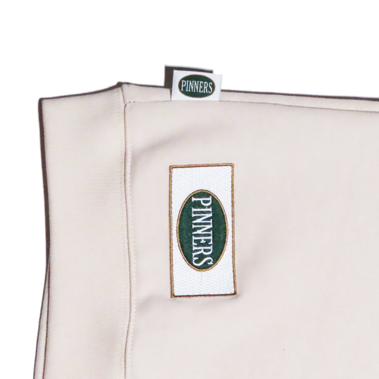 Pinner's Golf - OG Patch Striped Crewneck Sweatshirt (Pinner's Gold/Cream)