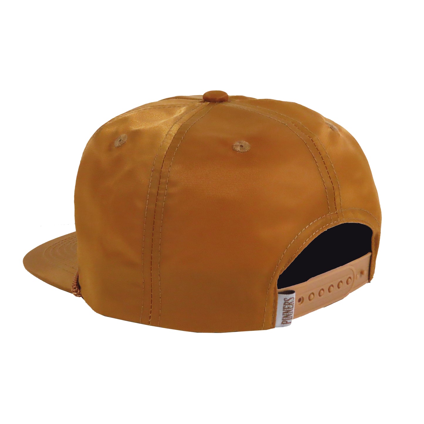 Pinner's Golf - Golden Buckets Badge Nylon Five Panel Rope Hat (Pinner's Gold)