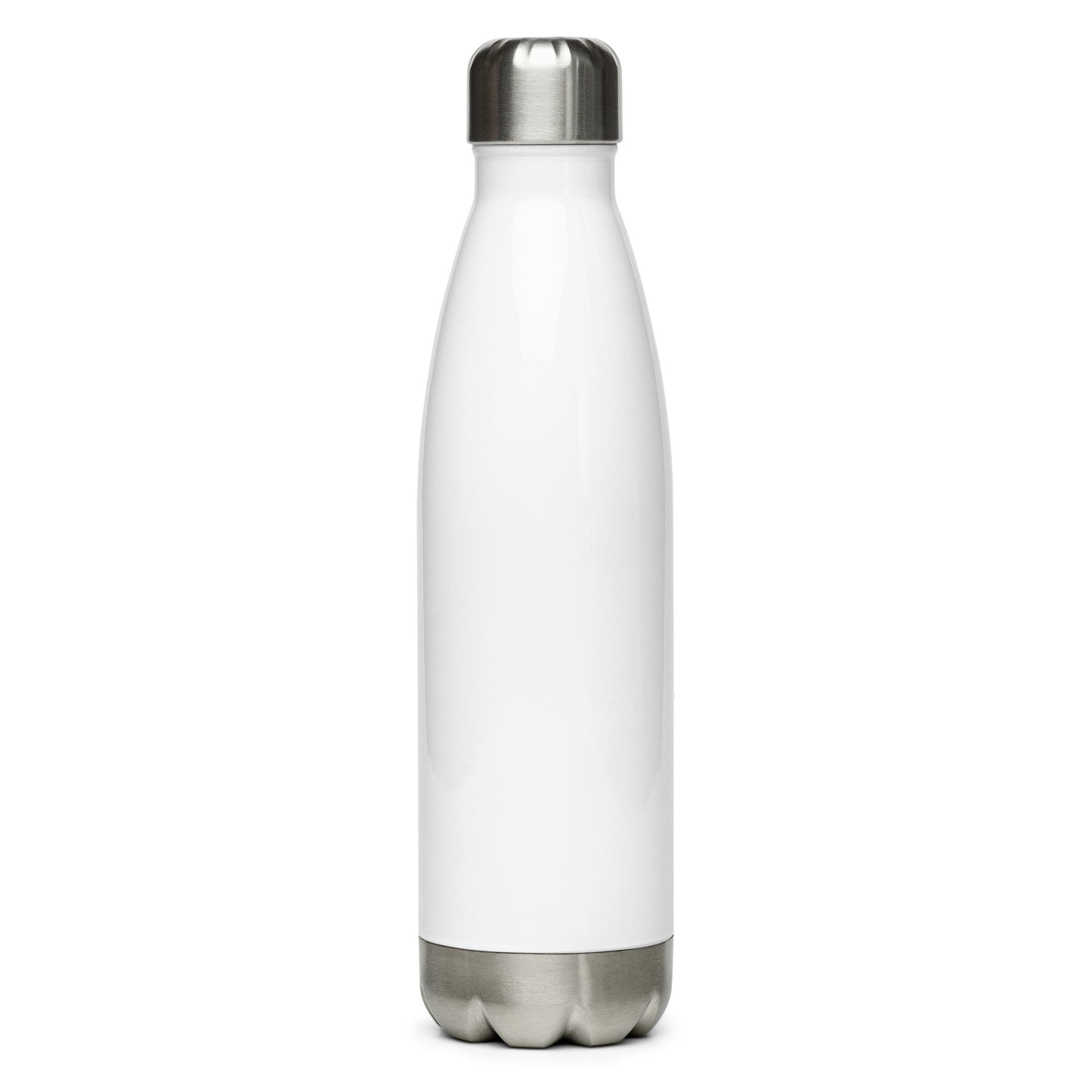 Pinner's Golf - Golden Buckets Badge Stainless Steel Water Bottle (White)