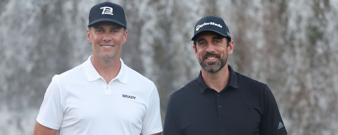 NFL quarterbacks Tom Brady and Aaron Rodgers team to defeat Patrick Mahomes and Josh Allen in exhibition golf match