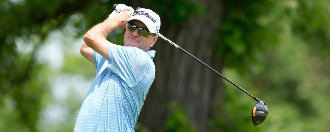 Steve Flesch shoots 65, takes first-round Champions lead in Wisconsin