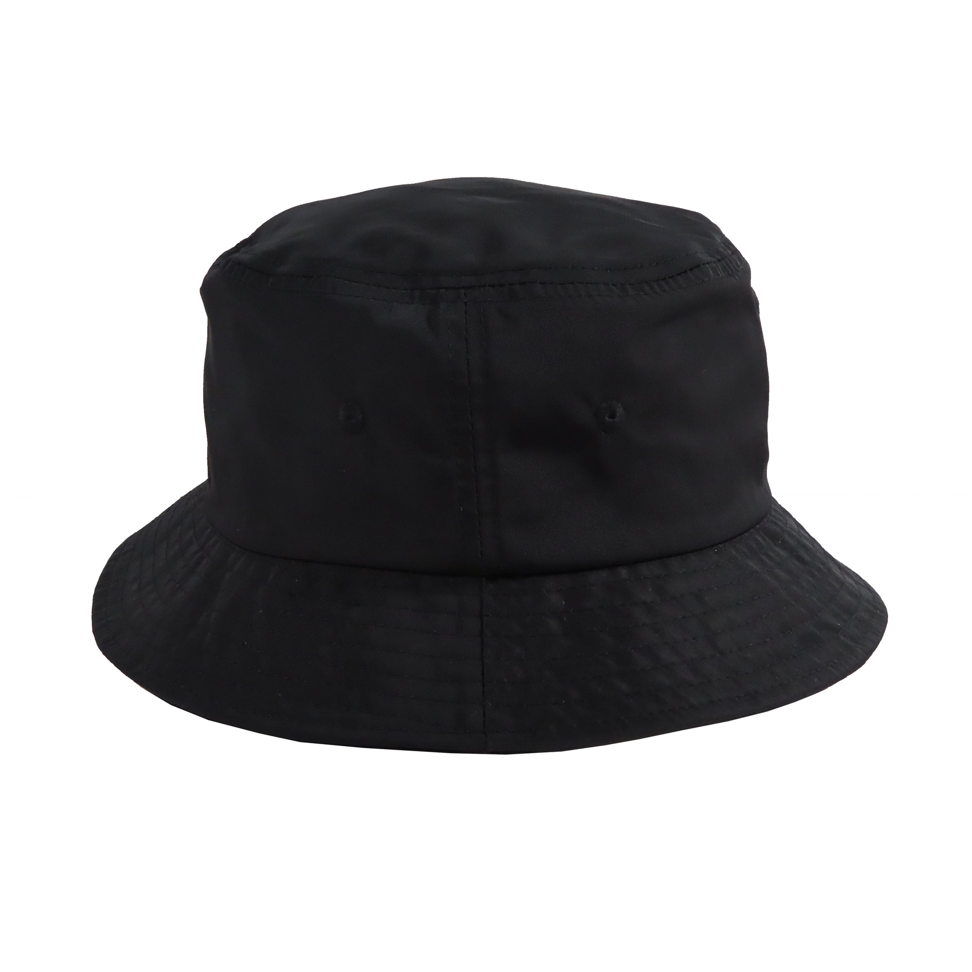 Pinner's Golf - Golden Buckets Badge Nylon Bucket Hat (Black)