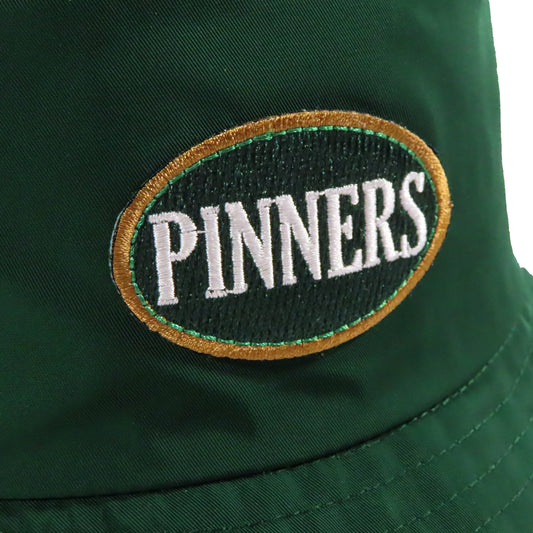 Pinner's Golf - OG Oval Patch Nylon Bucket Hat (Pinner's Green)