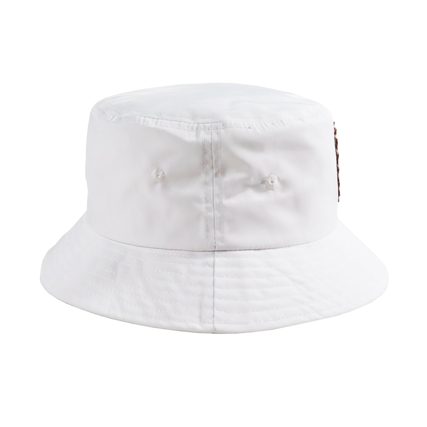 Pinner's Golf - Single Strap Bag Nylon Bucket Hat (White)