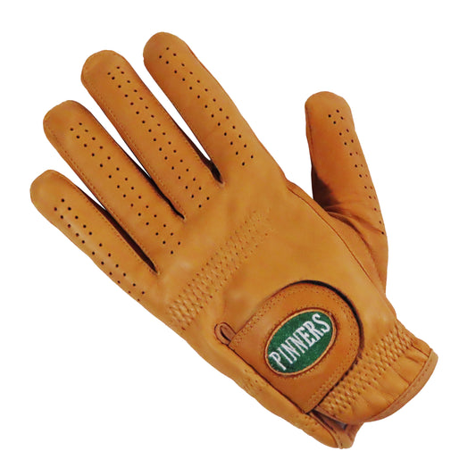 Pinner's Golf - Premium Cabretta Leather Left Hand Glove (Caramel)