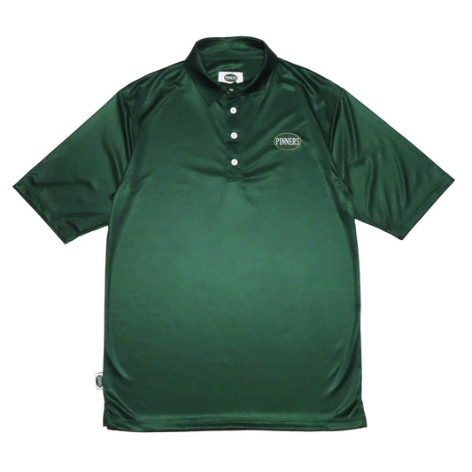 Pinner's Golf - OG Oval Patch Slim Fit Short Sleeve Polo Shirt (Pinner's Green)