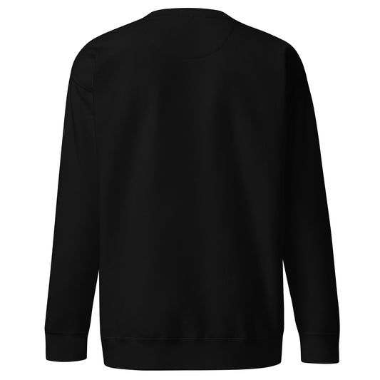 Pinner's Golf - Pin High Script Embroidered Crewneck Sweatshirt (Black)