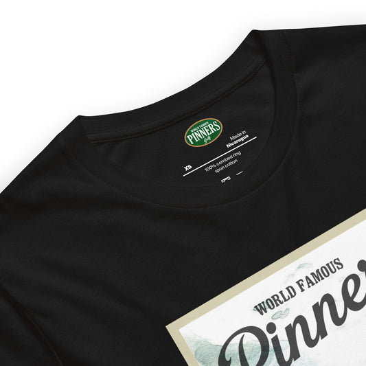 Pinner's Golf - Postcard #1 Premium Short Sleeve T-Shirt (Black)