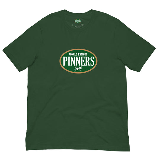 Pinner's Golf - OG Plaque Premium Short Sleeve T-Shirt (Forest)