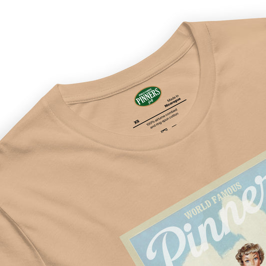 Pinner's Golf - Postcard #2 Premium Short Sleeve T-Shirt (Sand)