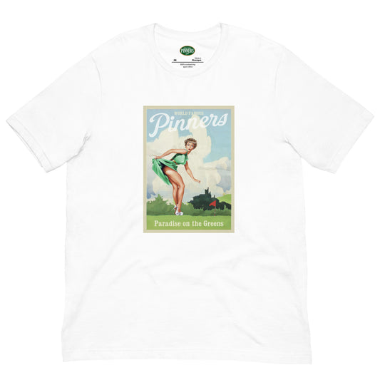 Pinner's Golf - Postcard #2 Premium Short Sleeve T-Shirt (White)